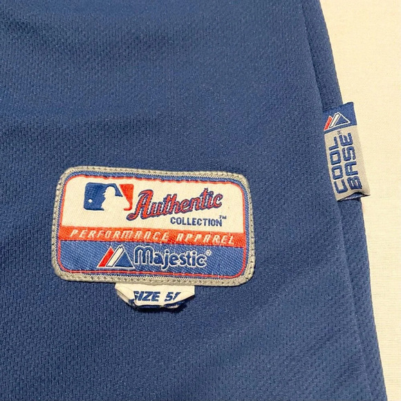 Brett Lawrie Toronto Blue  Jays Majestic Jersey Size 50 Missing Tag - Picture 2 of 16